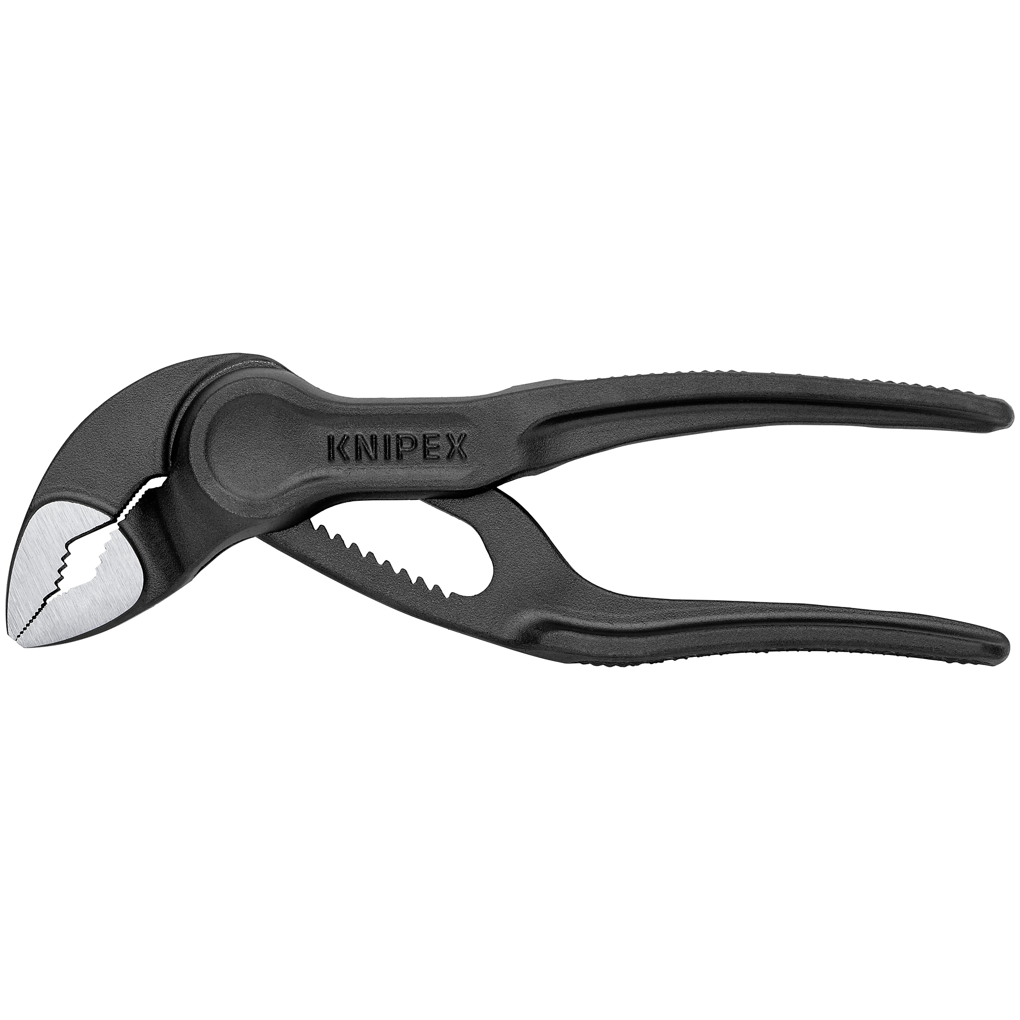 KNIPEX Cobra XS Water Pump Pliers - 4in., Chrome Vanadium, 1in. Jaw Capacity, Model# 87 00 100 SBA